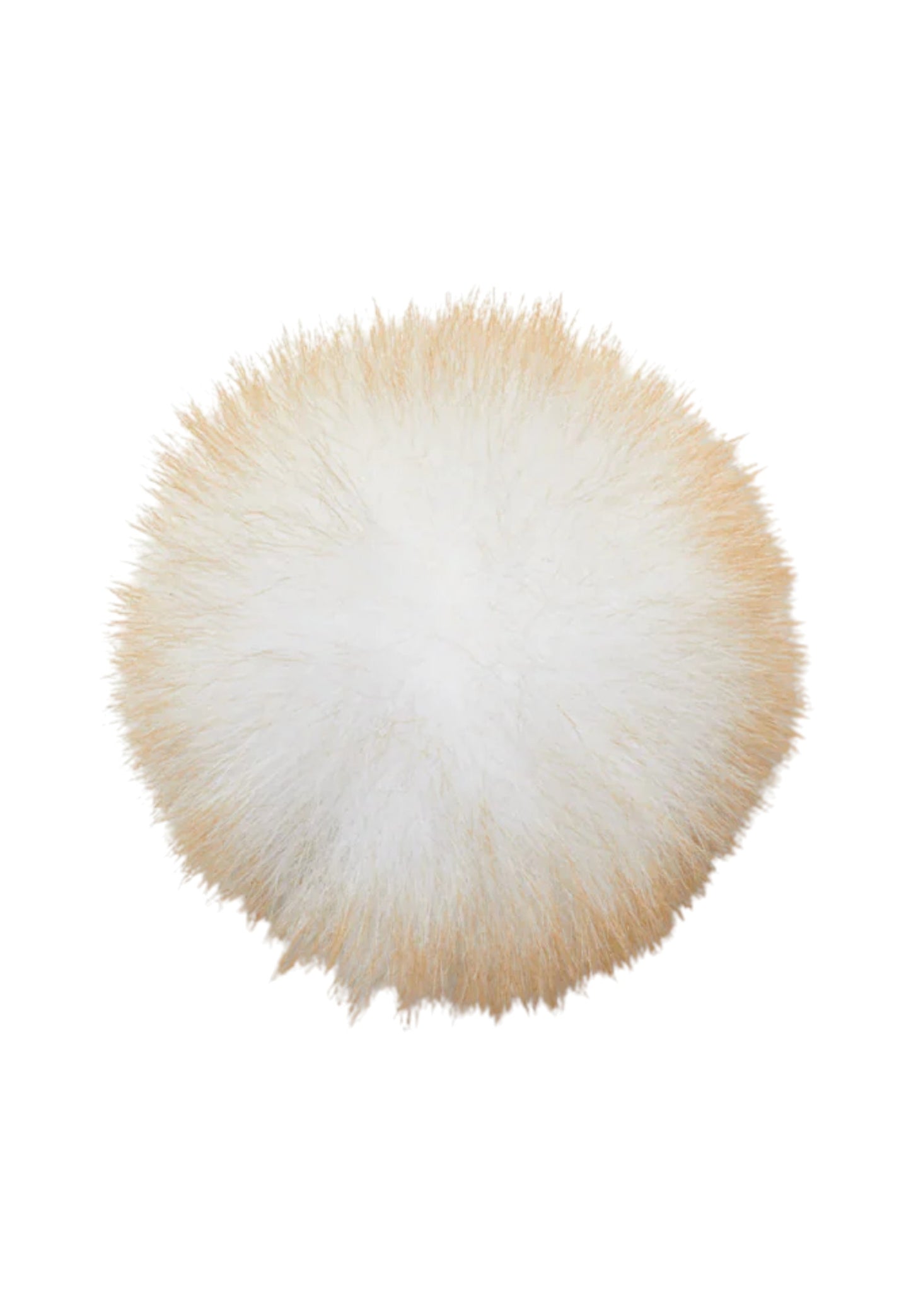 Accessori calzature  Unisex Crocs  Tan Long Hair Puff CR.5424
