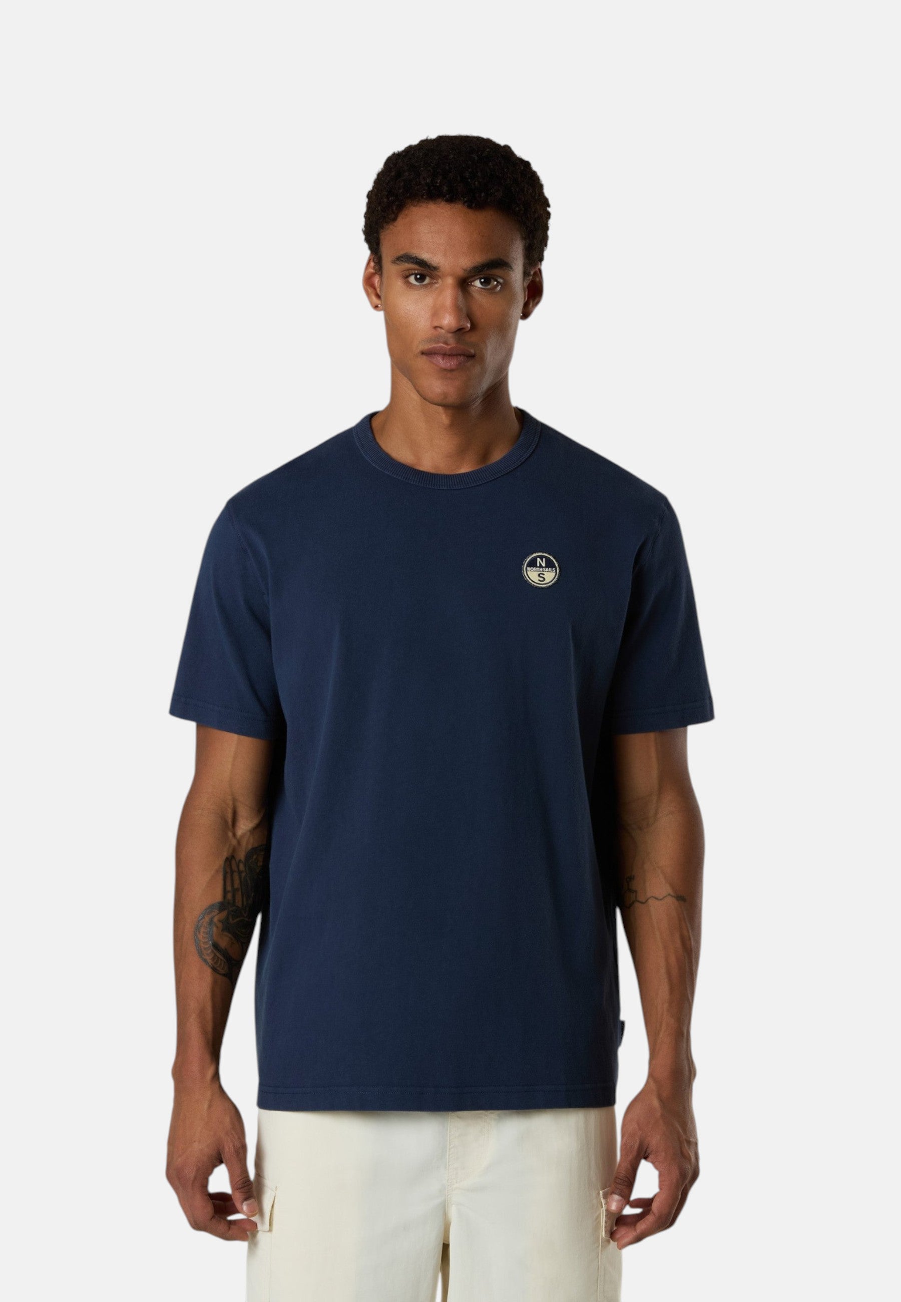 T-Shirt Manica Corta Uomo North Sails Con Stampa  693165