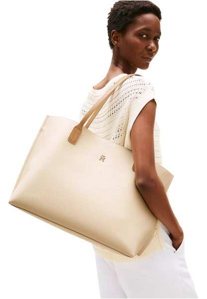 Borsa A Spalla Donna Tommy Hilfiger Tote Th Distinct AW0AW17461
