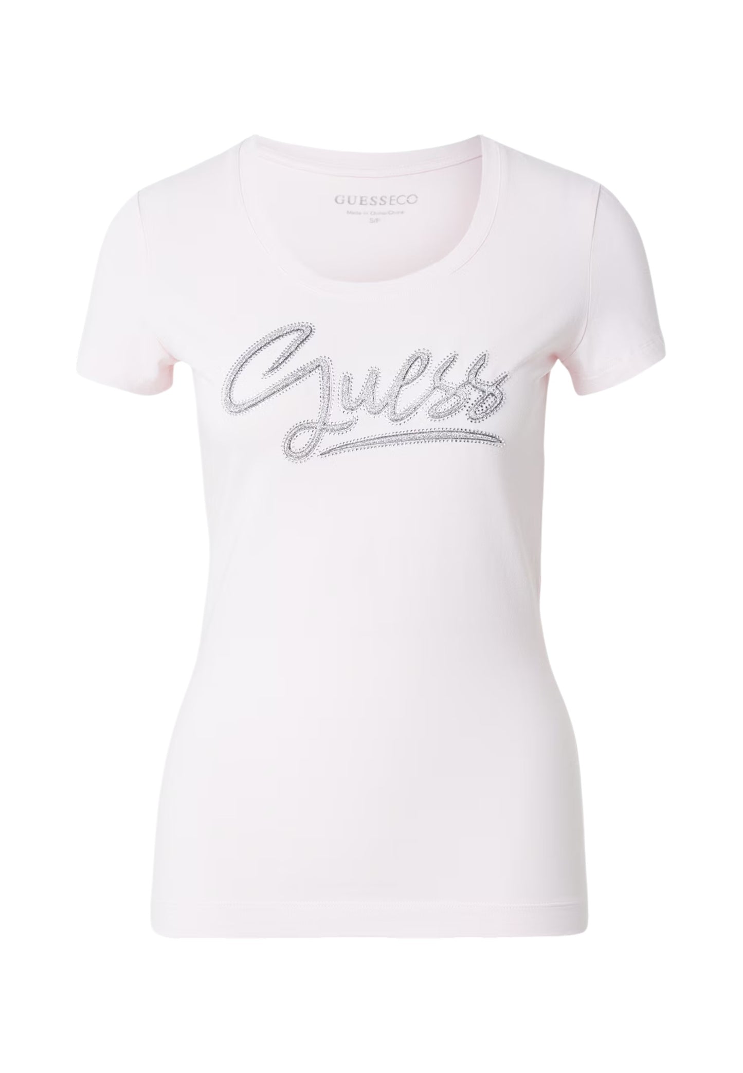 T-Shirt Manica Corta Donna Guess  Guess Script W6RI24J1314