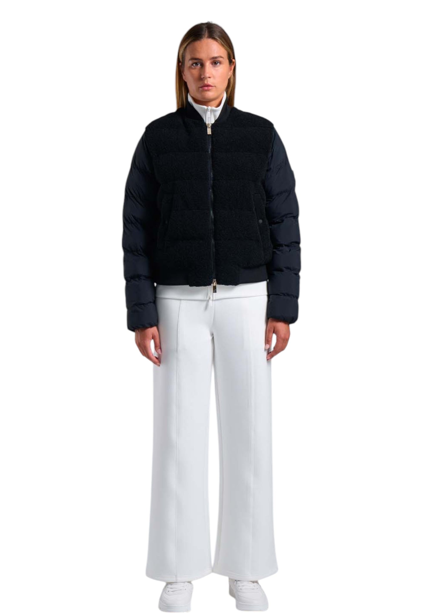 Giacca Bomber Donna Ciesse Piumini Ibrida In Teddy Edna 243CPWHB2791P4U41E
