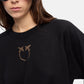 Maglione A Girocollo Donna Pinko Girocollo, maniche lunghe, filato misto lana, logo Love Birds a intarsio in trasparenza, collo polsini e fondo a costine Lanzarote 105417A18M