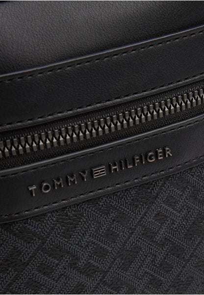 Borsa A Tracolla Uomo Tommy Hilfiger Mini Reporter Th Monogram AM0AM13493