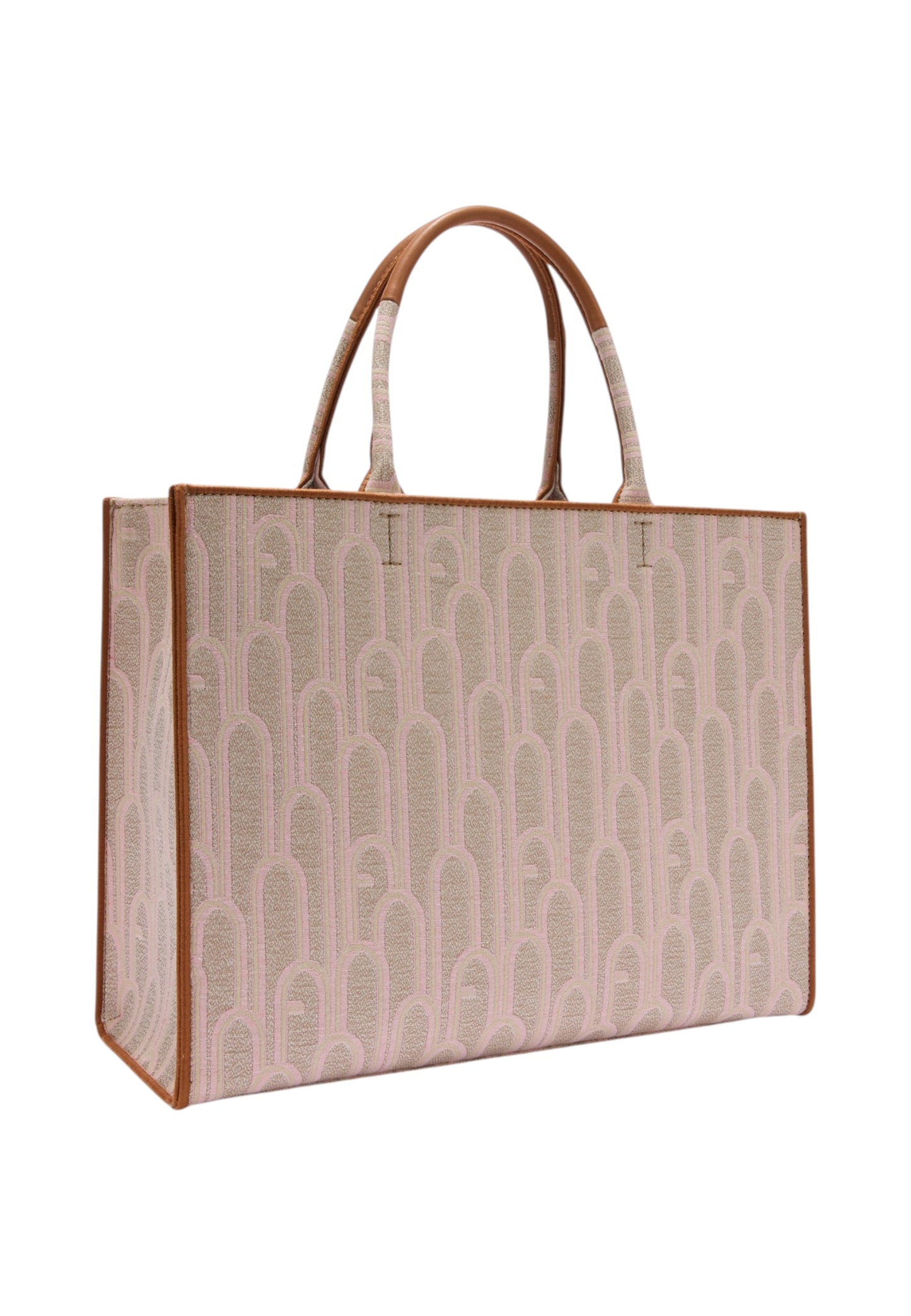 Borsa A Mano Donna Furla Tote Large Tessuto Jacquard Arco Furla Opportunity WB00255BX4423