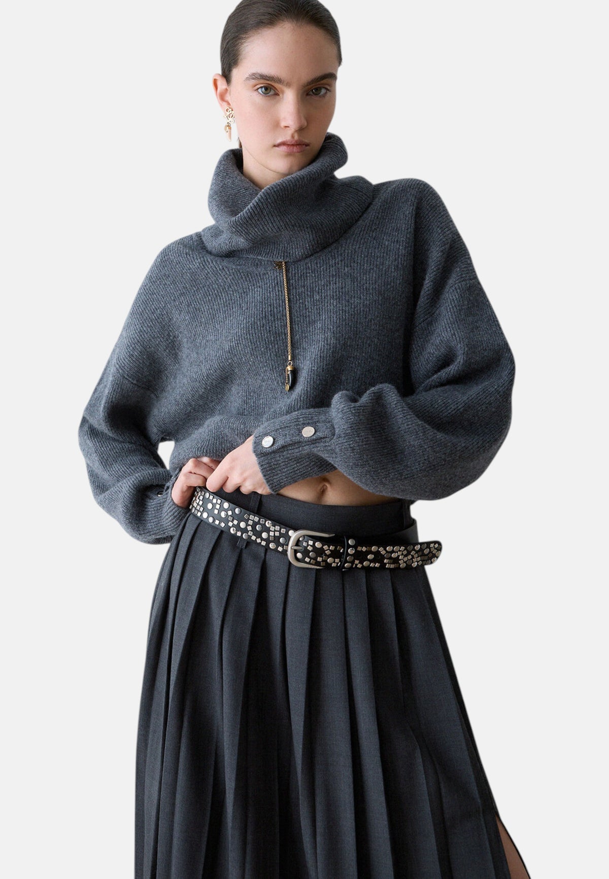 Maglione Collo Alto Donna Liu Jo Oversize  CF6250MS009