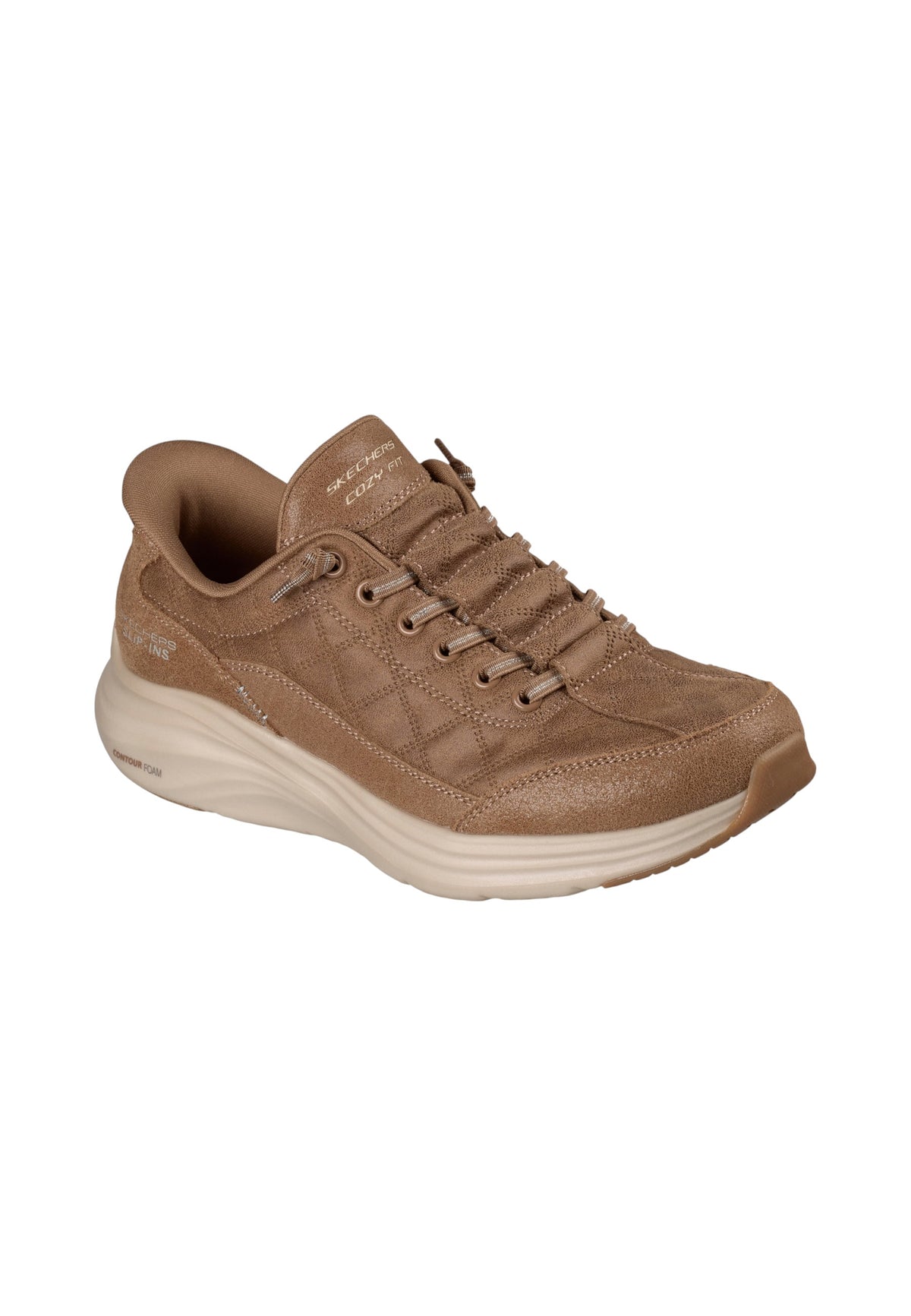 Sneakers Basse Donna Skechers Slip-ins, Contour Foam, Memory Foam Contour Foam-Natural Ease 150507