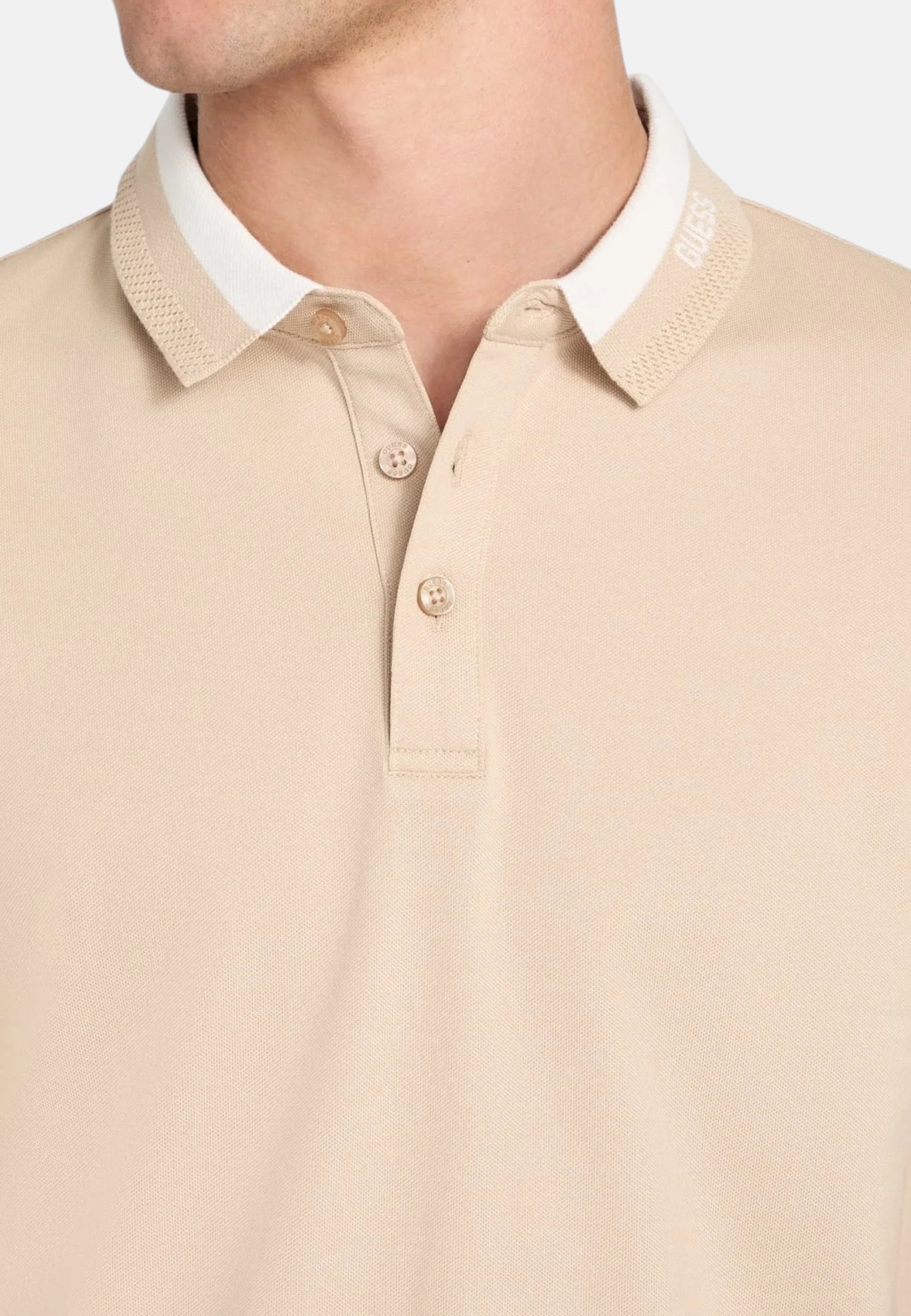 Polo Manica Corta Uomo Guess  Paul Guess Collar M6RP47KARS2