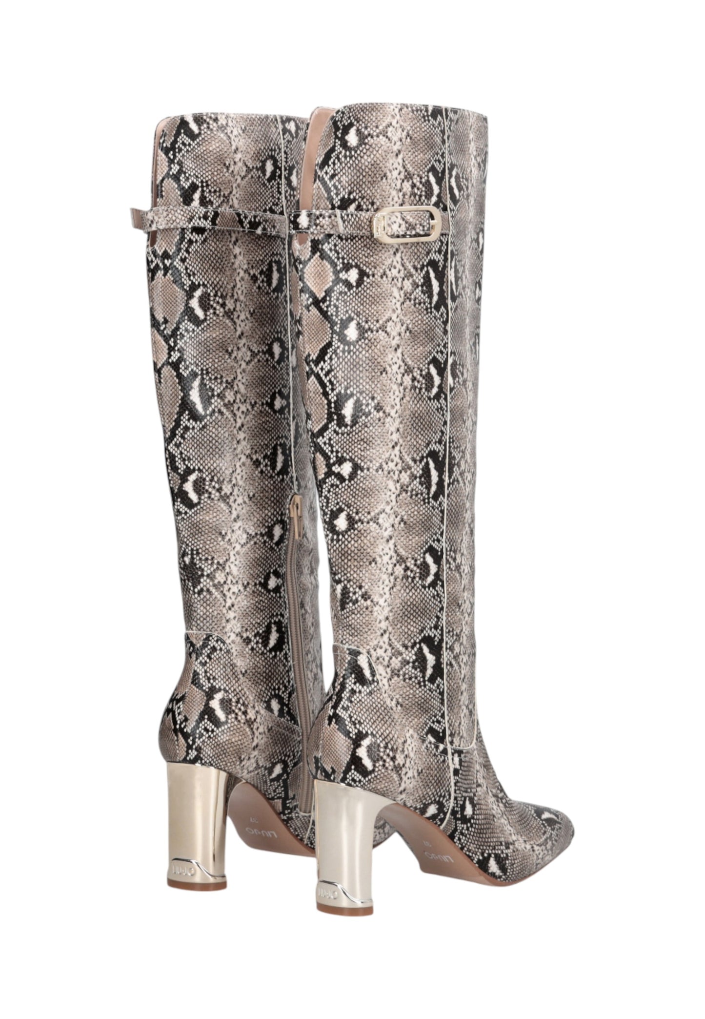 Stivali Con Tacco Donna Liu Jo Printed Python Laila 03 SF5019EX005