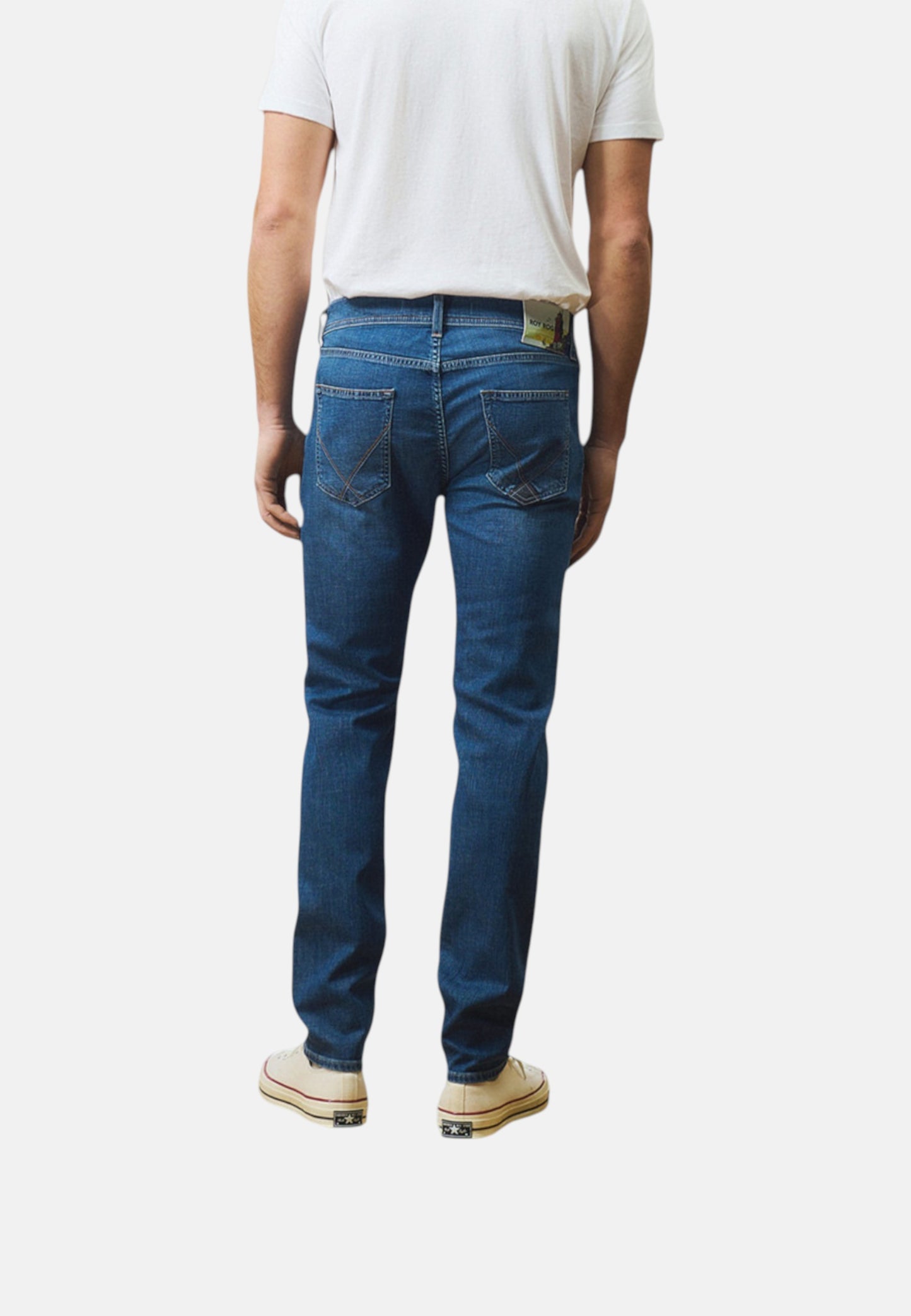Jeans Slim Fit Uomo Roy Roger's In Denim Elasticizzato New Elias Special Alex RRU90108D5982700