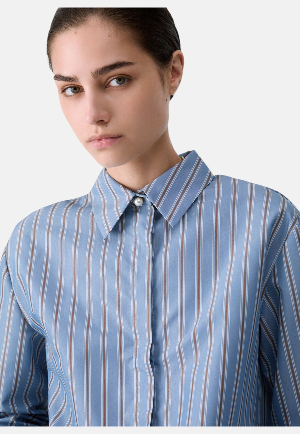 Camicia Manica lunga Donna Liu Jo Con Spicchio Pizzo  CF6196T816A