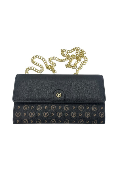 Portafoglio Con Patta Donna Pollini E Tracollina Mini Grained SC5502PP0NSA1