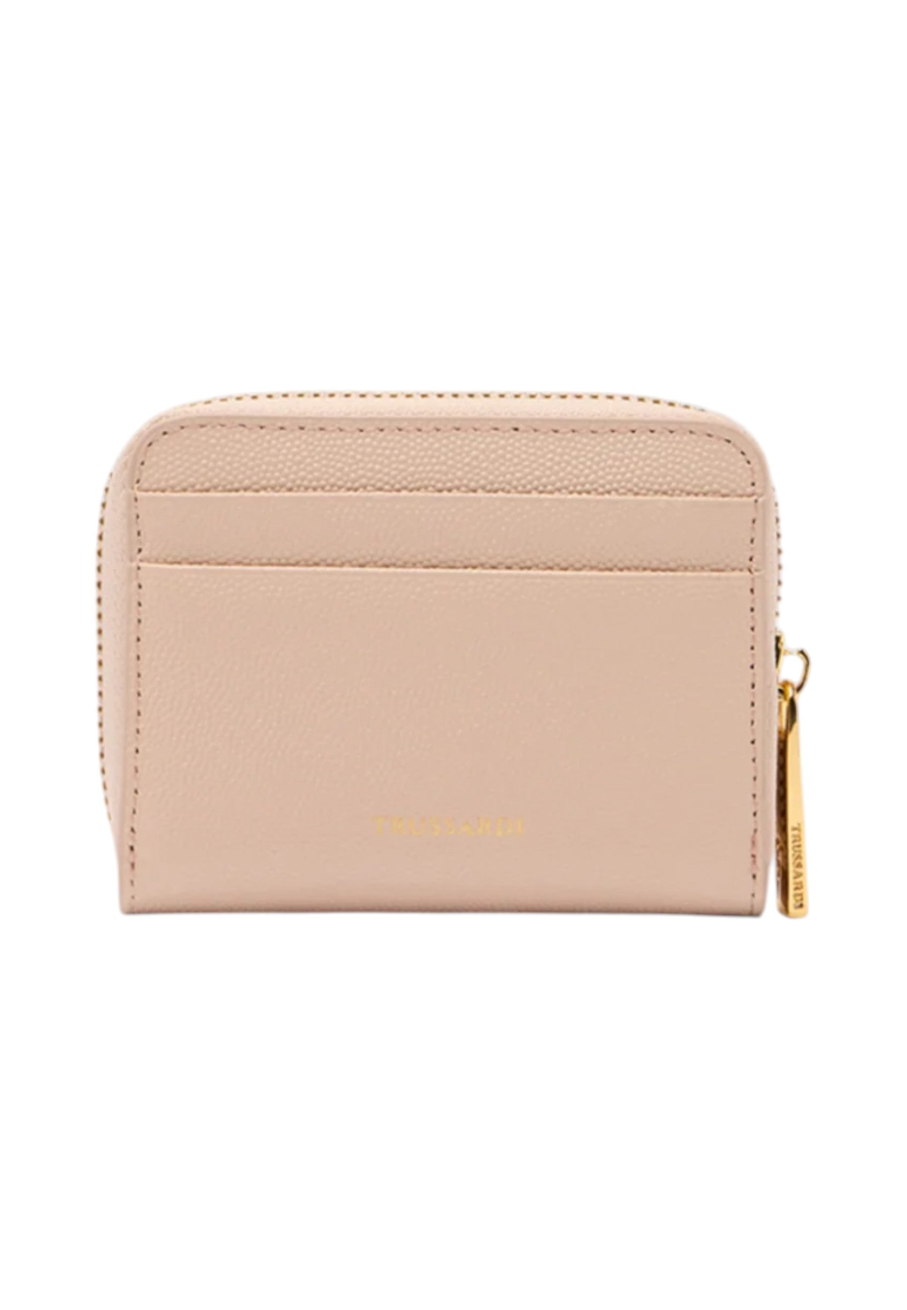 Portafoglio Con Zip Donna Trussardi Piccolo Con Porta Carte Cameo I041E000128N
