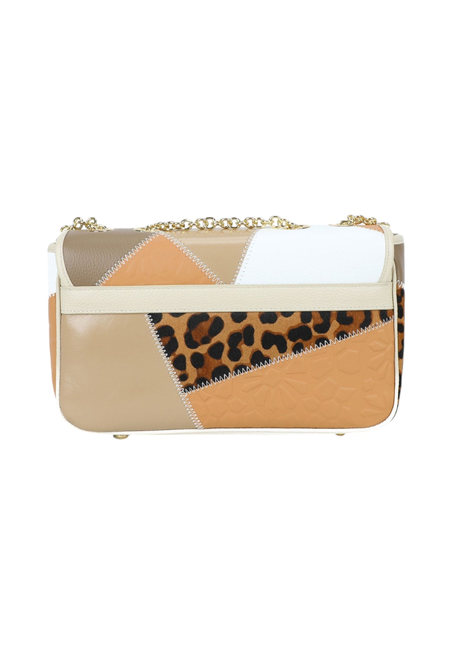 Borsa A Tracolla Donna Braccialini In Pelle Patchwork B19071PP