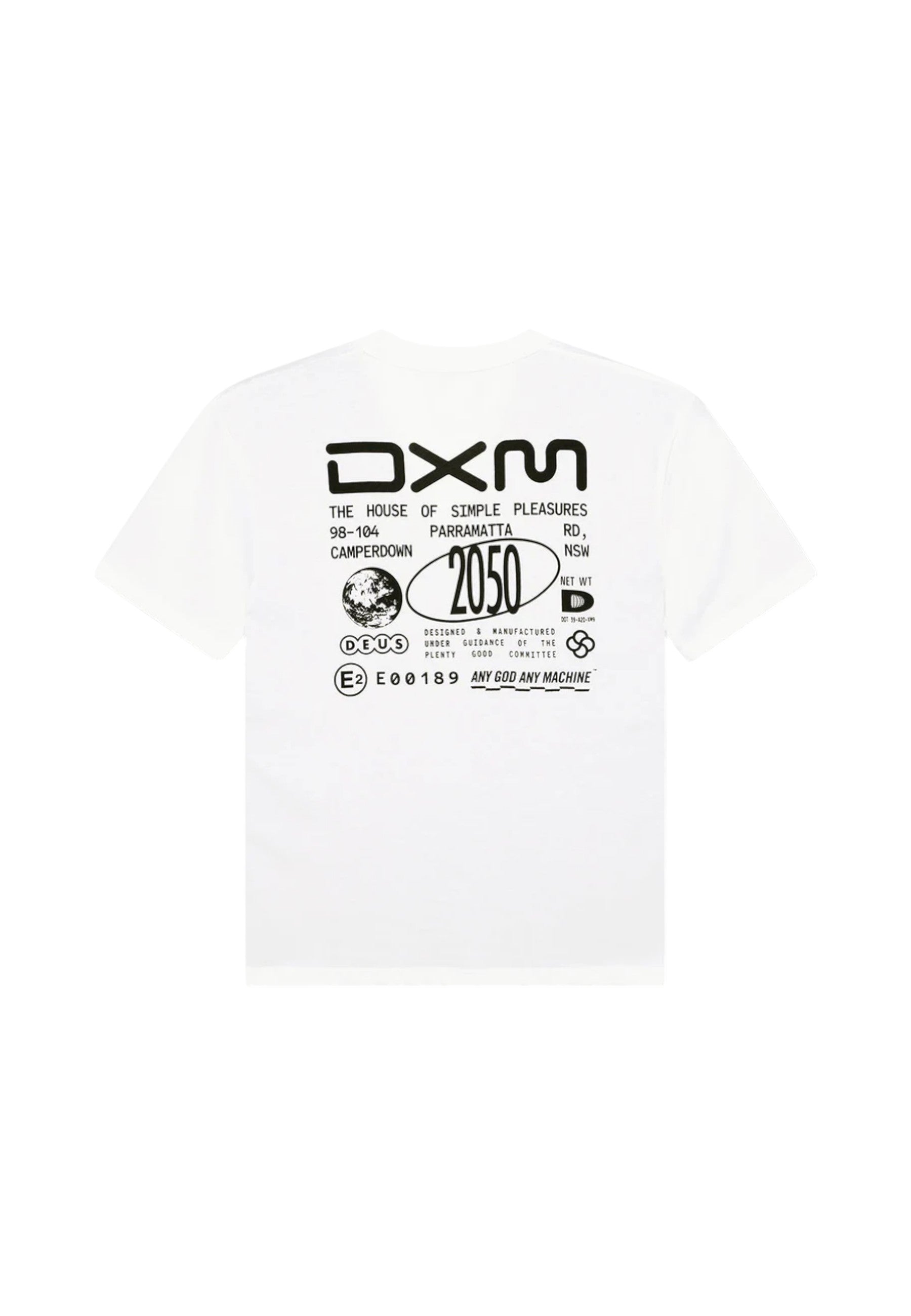 T-Shirt Manica Corta Uomo Deus Ex Machina  Pill Logo DMF251371