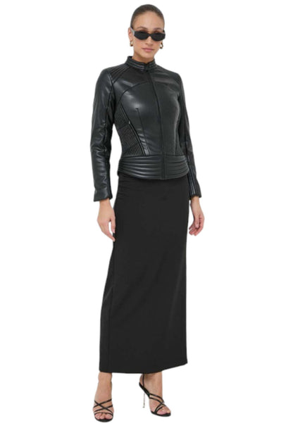 Giacca In Pelle Sintetica Donna Guess   W4RL12WFWT0