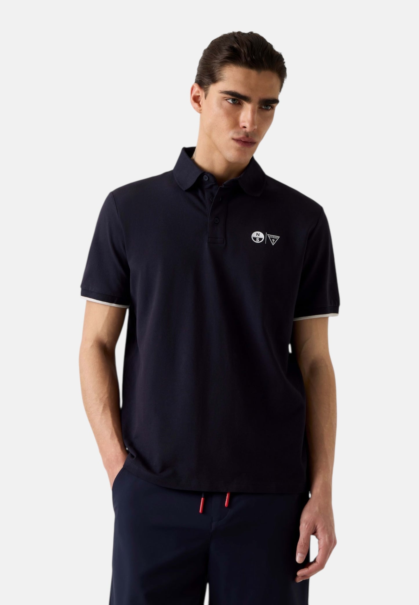Polo Manica Corta Uomo Guess  Guessxns - Mini Logo M6GP47K3323