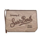 Pochette  Unisex Mc2 Saint Barth Chiusura Con Zip, Laccetto Laterale, Il Logo Saint Barth Sul Davanti Aline Wax ALI0058