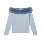 Maglione A Girocollo Donna White Wise   ESS119A