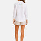 Camicia Manica lunga Donna Mc2 Saint Barth Seersucker Stripes V Repeat Brigitte BRIG001
