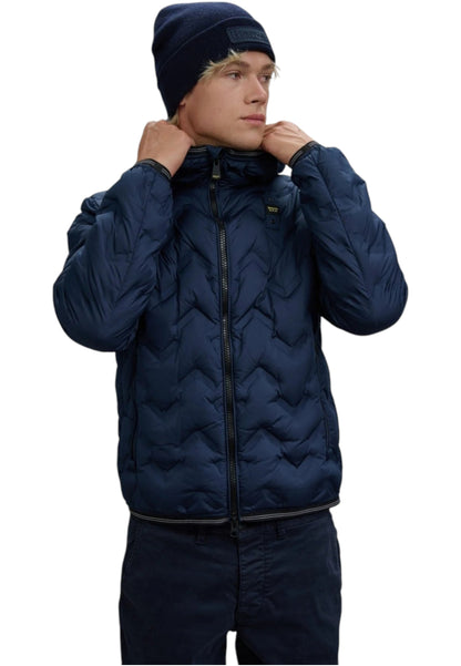 Piumino Corto Uomo Blauer  Piery 25WBLUC03233