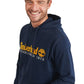 Felpa Con Cappuccio Uomo Timberland  Established 1973 Embroidered Logo Loopback TB0A5MX8