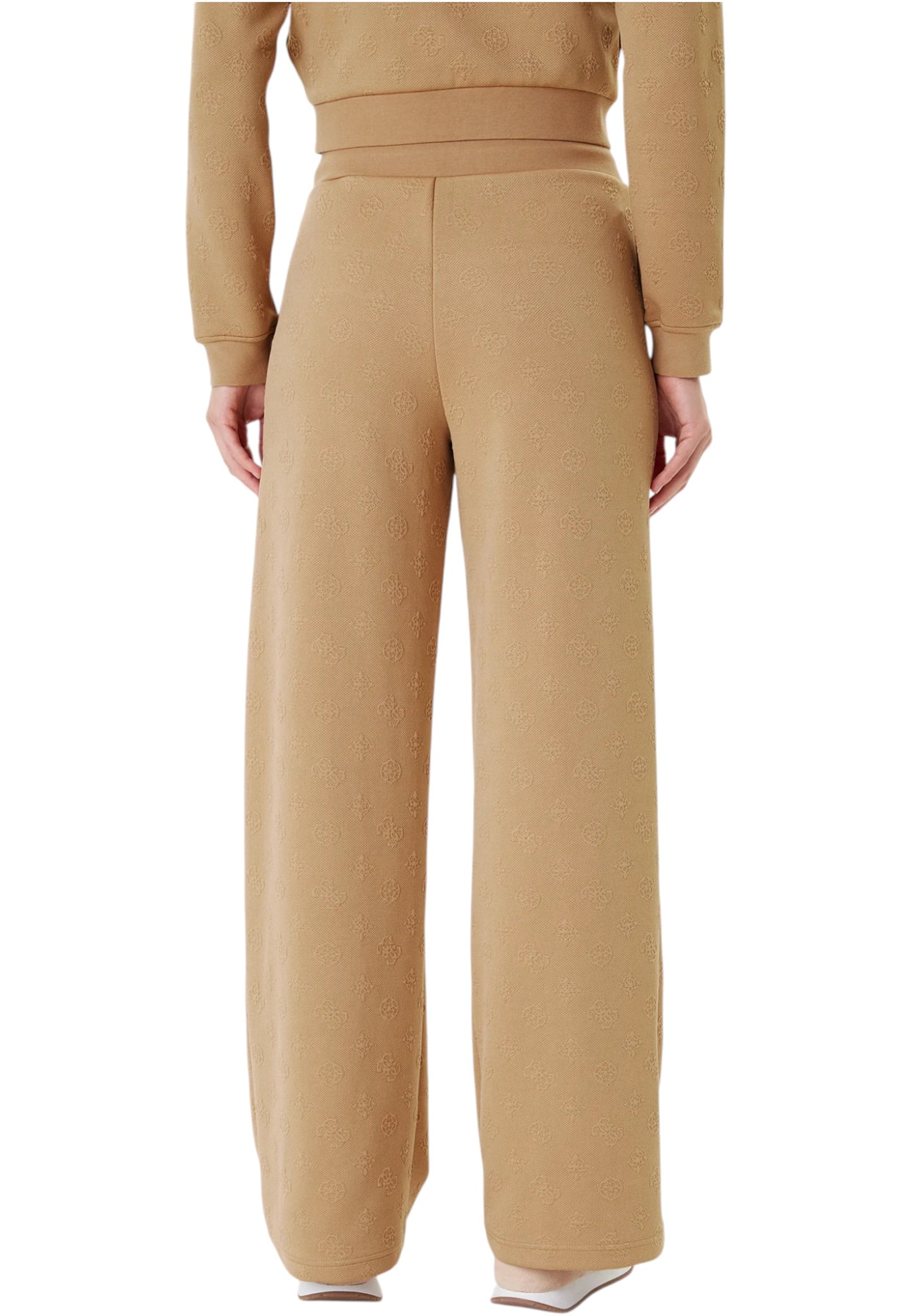 Pantaloni Tuta Donna Guess Wide Leng 3D Peony V5YB19KBSL2
