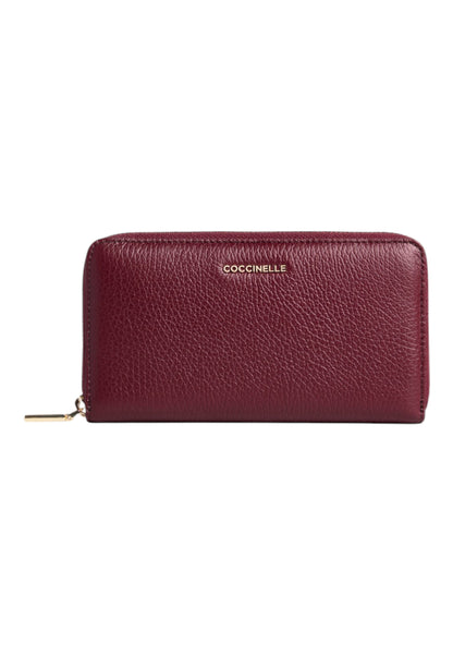 Portafoglio Con Zip Donna Coccinelle  Metallic Soft E2MW5113201