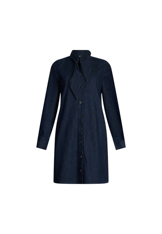 Vestito Corto Donna Liu Jo Chemiser In Denim  UF5214D0284
