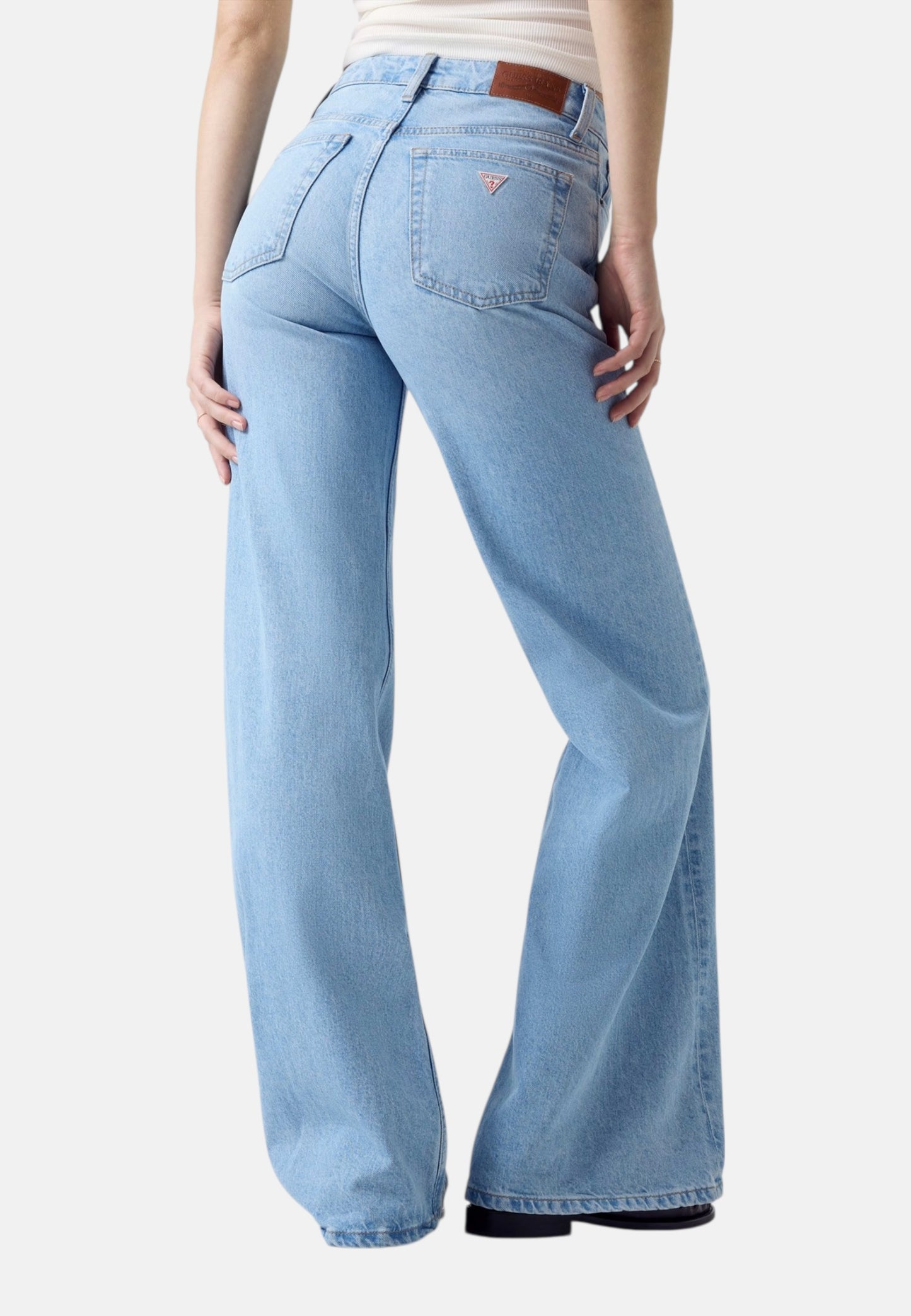 Pantaloni Flare Fit Donna Guess Glory Vintage Light Gj High Rise W6RA0RD6335