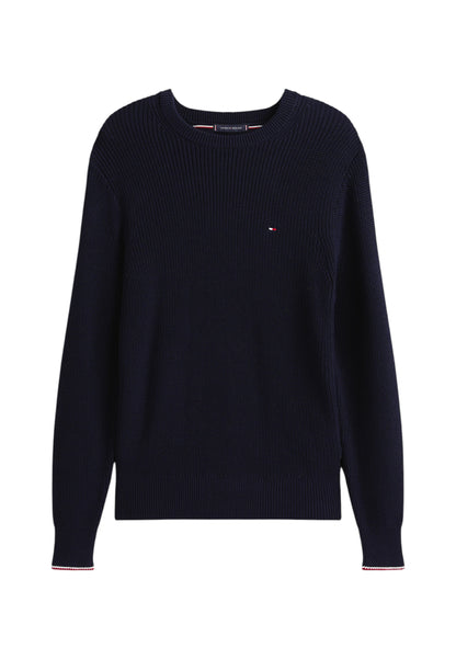 Maglione A Girocollo Uomo Tommy Hilfiger  Rwb Rib MW0MW41516