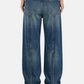 Jeans Barrel Fit Donna Liu Jo Effetto Used Con Cinta Rovesciata Zip Dea UF6500D0396