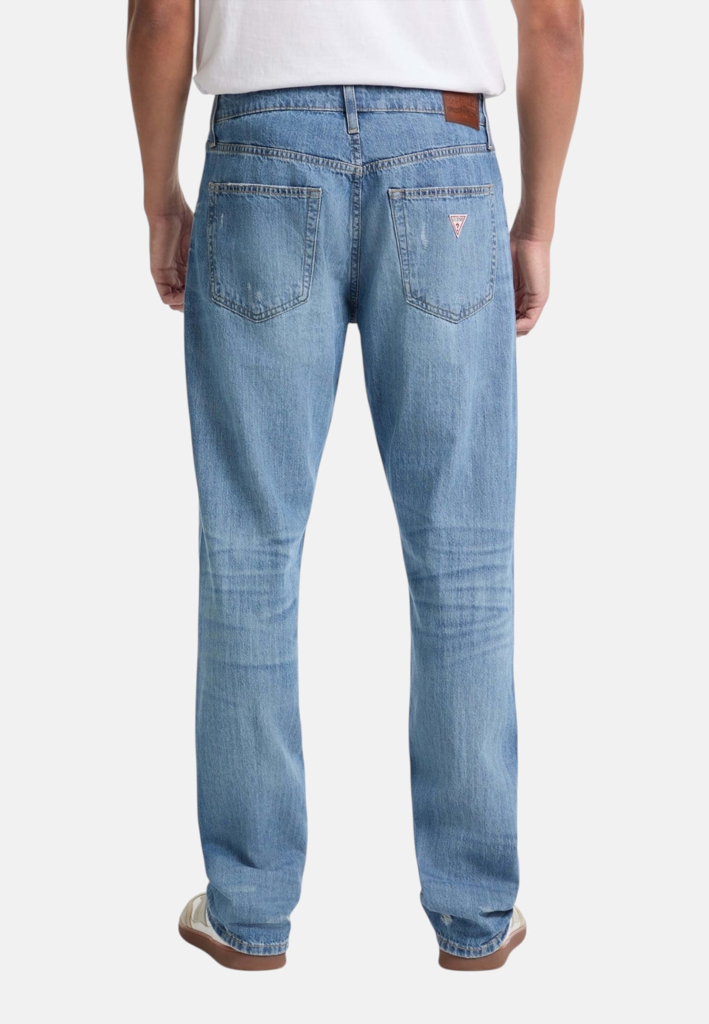 Jeans Straight Leg Uomo Guess Selvedge Light Washed Gj G16 M5GA1BD5NV1