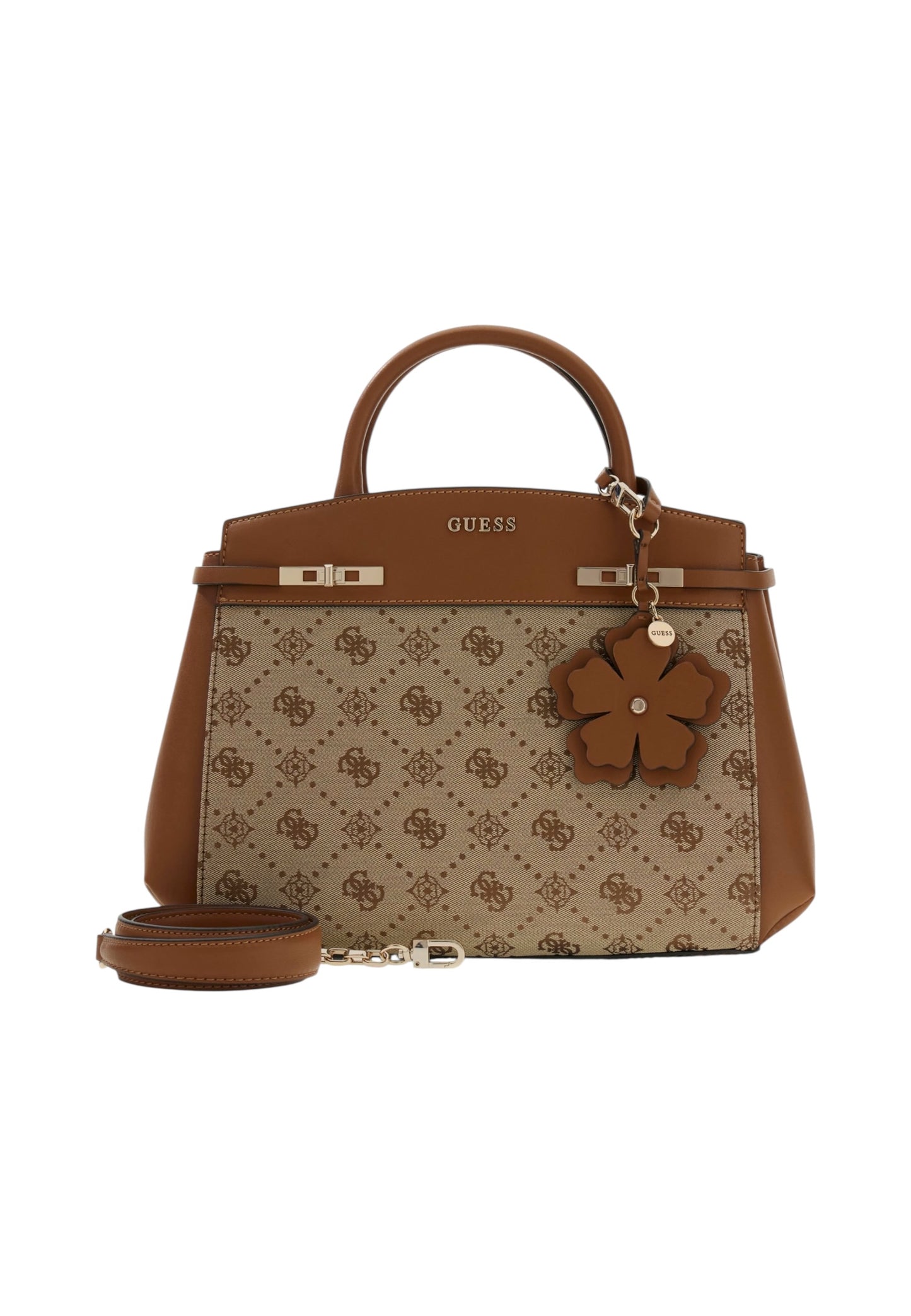 Borsa A Mano Donna Guess Tri Comp Satchel Melinda Logo HWJP9902060