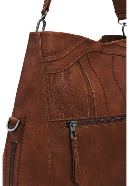 Borsa A Tracolla Donna Desigual  Embro Patch Loverty Camel 25WAXPA8