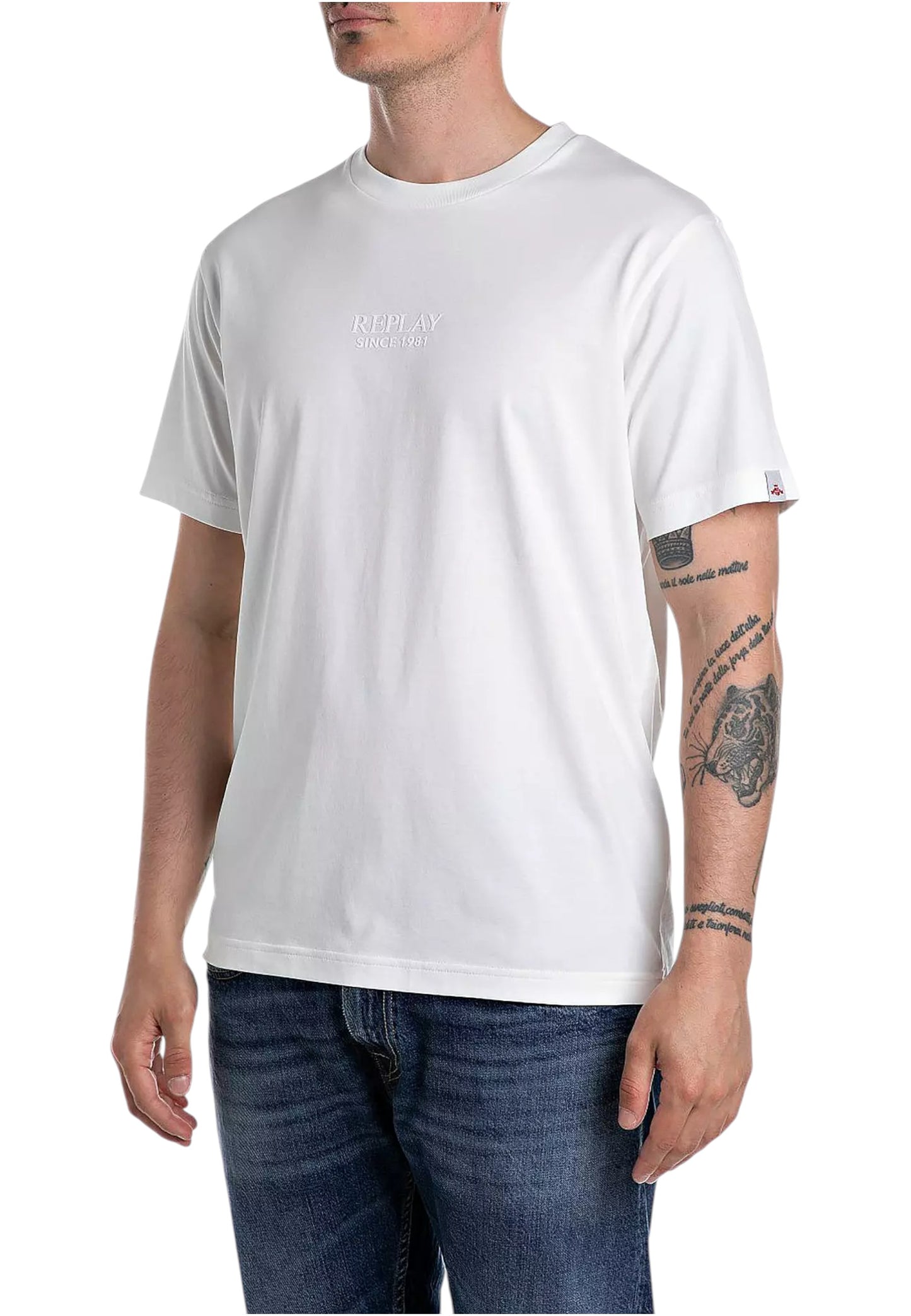 T-Shirt Manica Corta Uomo Replay
