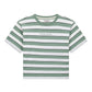 T-Shirt Manica Corta Donna Guess Crop Gj Boxy Stripe W6RI19K8HM0