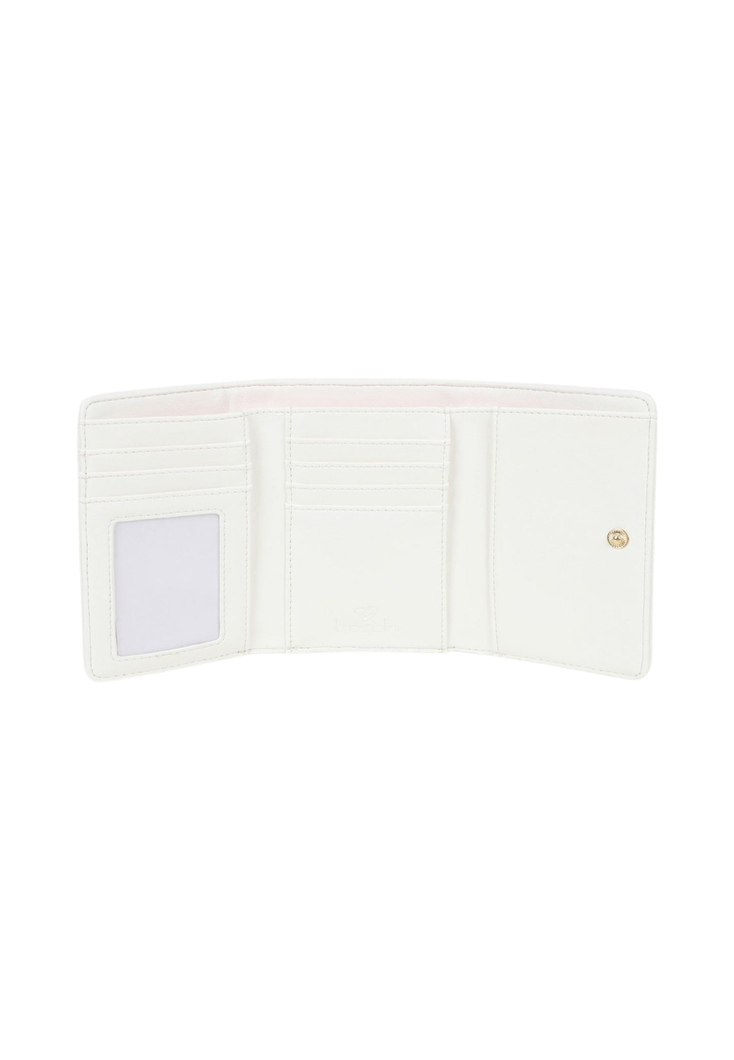 Portafoglio Con Patta Donna Braccialini Piccolo Con Stampa Silvestro Barcellona Cartoline Lt LT261LT