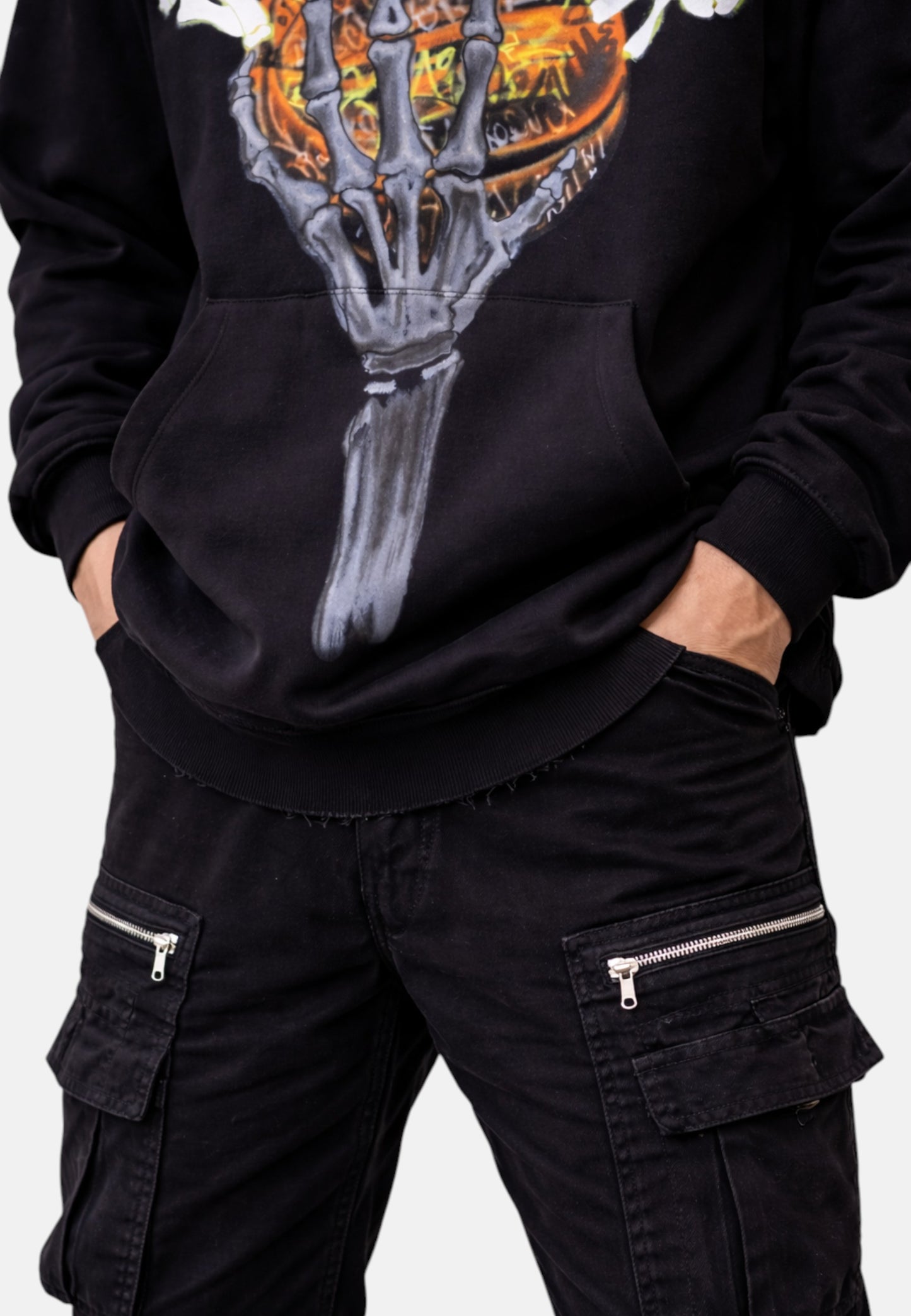 Felpa Con Cappuccio Uomo Disclaimer   26EDS55470