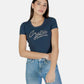 T-Shirt Manica Corta Donna Guess  Guess Script W6RI24J1314