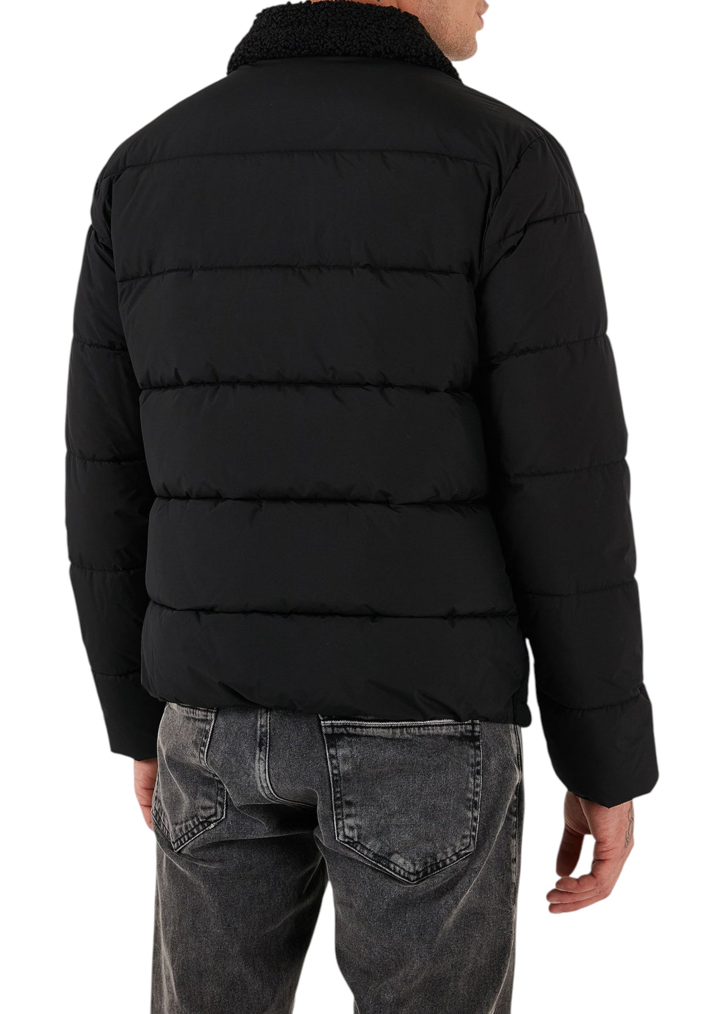 Piumino  Uomo Guess  Shearling Puffa M5BL79W2292