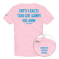 T-Shirt Manica Corta Uomo Mc2 Saint Barth Stampa/Ricamo Fronte E Retro Forever Young Portland PRL0002