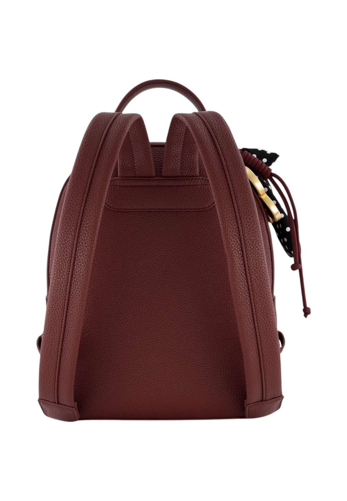 Zaino  Donna Braccialini Zaino compatto, Singolo con tracolle regolabili, Chiusura con zip, Due tasche interne, una con zip e una aperta, Charm removibile con margherita e fiocco a pois, Dimensioni: 27 x 11 x 31 Cm Beth B19223YY