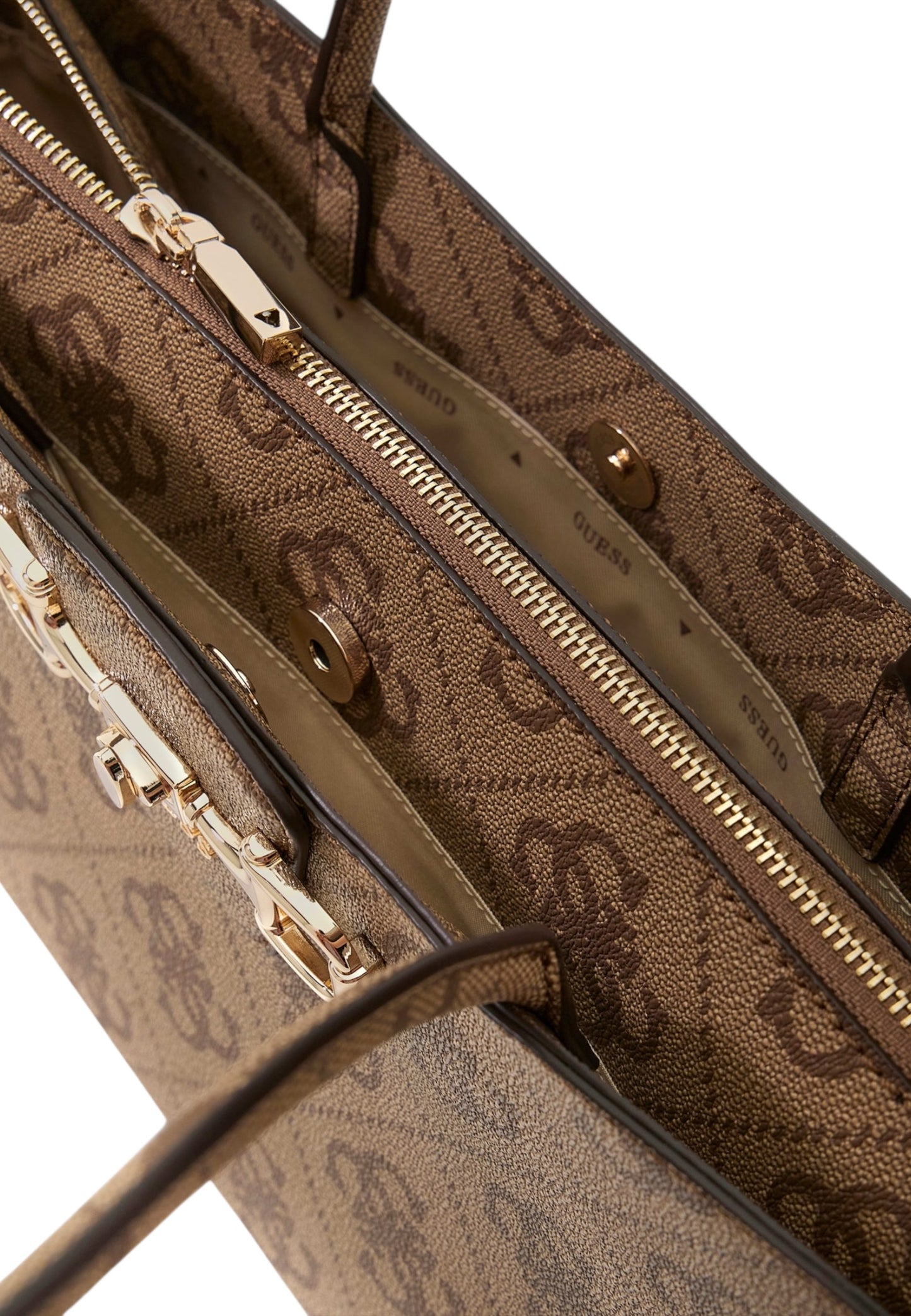 Borsa A Spalla Donna Guess Girlfriend Carryall Janie Logo HWOS9924230