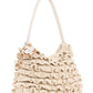 Borsa A Spalla Donna Desigual  Crochet Waves Shopper Ecru 26SAXO06