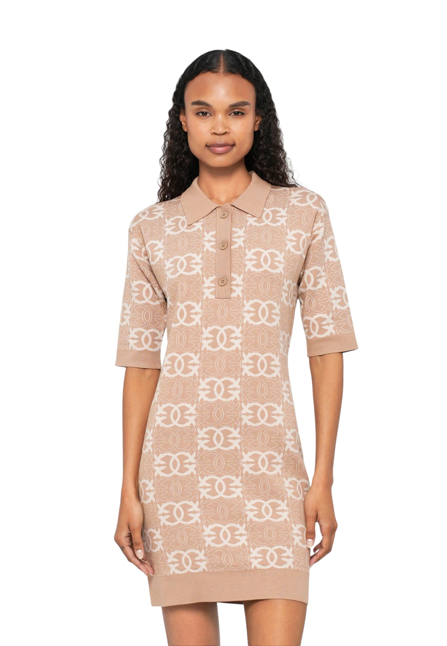 Vestito Corto Donna Pinko In Maglia All Or Nothing 106039A2YD