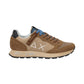 Sneakers Basse Uomo Sun68 Stile Running, Nylon E Suede, Effetto Vintage, Logo Ricamato Tom Vintage Z46105