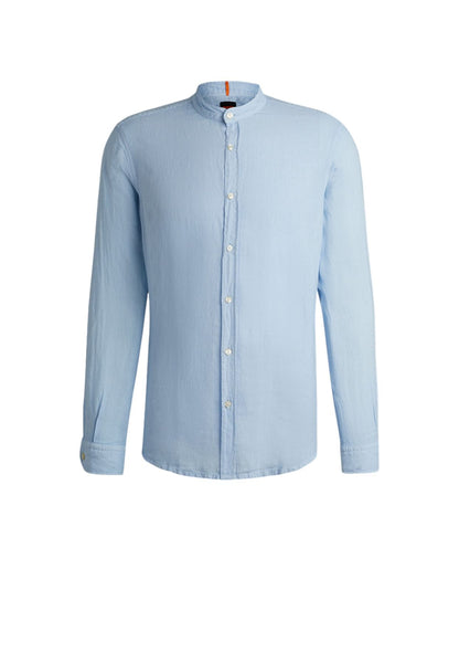 Camicia Manica lunga Uomo Boss Regular Fit Collo Coreana Race 50489339
