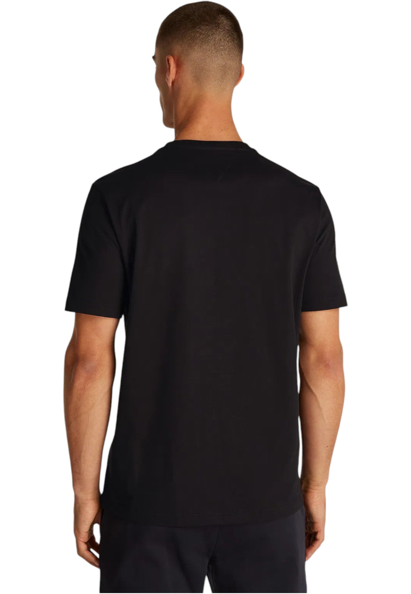 T-Shirt Manica Corta Uomo Tommy Hilfiger  Vertical Flag