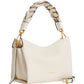 Borsa A Mano Donna Coccinelle In Pelle Martellata Doppia Boheme Small E1M50580101