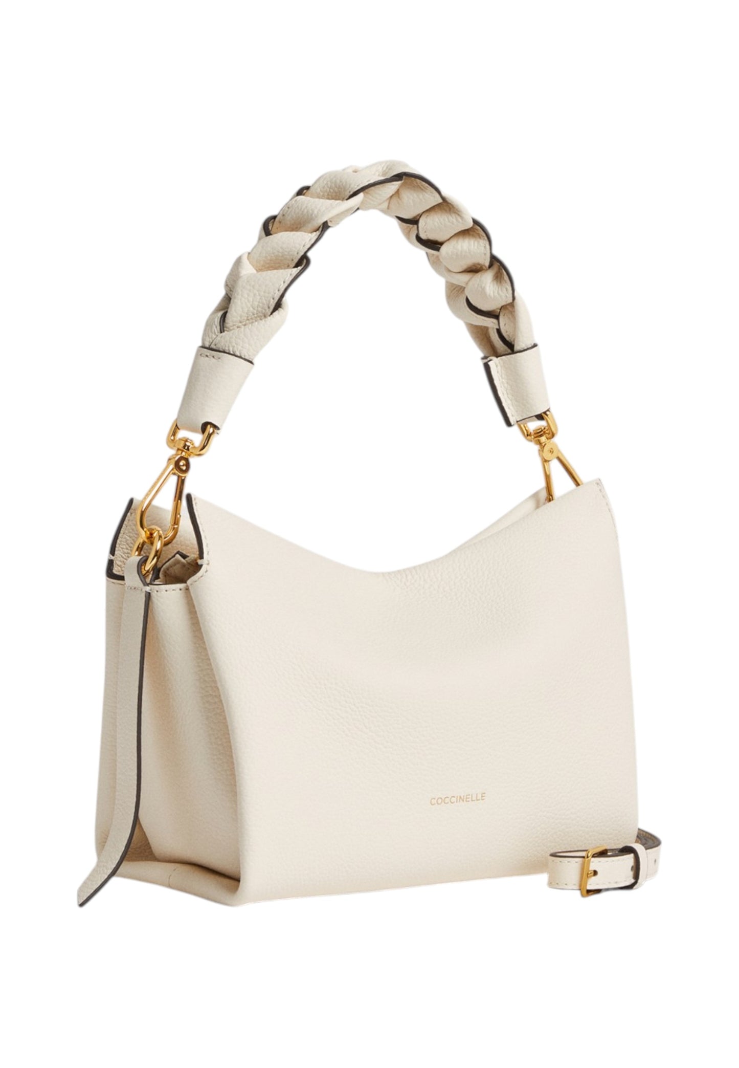 Borsa A Mano Donna Coccinelle In Pelle Martellata Doppia Boheme Small E1M50580101
